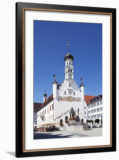 Town Hall, Kempten, Schwaben, Bavaria, Germany, Europe-Markus-Framed Photographic Print