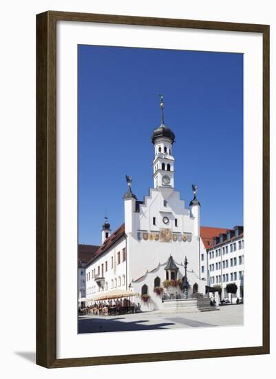 Town Hall, Kempten, Schwaben, Bavaria, Germany, Europe-Markus-Framed Photographic Print