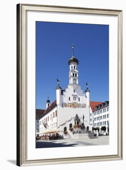 Town Hall, Kempten, Schwaben, Bavaria, Germany, Europe-Markus-Framed Photographic Print