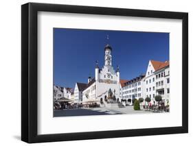 Town Hall, Kempten, Schwaben, Bavaria, Germany, Europe-Markus-Framed Photographic Print