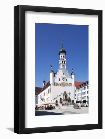 Town Hall, Kempten, Schwaben, Bavaria, Germany, Europe-Markus-Framed Photographic Print