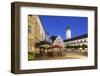 Town Hall, Market Square and St. Martin Church, Wangen-Markus Lange-Framed Photographic Print