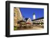 Town Hall, Market Square and St. Martin Church, Wangen-Markus Lange-Framed Photographic Print