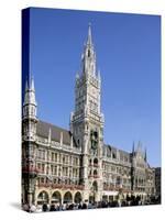 Town Hall, Munich, Bavaria, Germany-Peter Scholey-Stretched Canvas