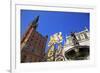 Town Hall of Rechtstadt District on Long Market, Gdansk, Gdansk, Pomerania, Poland, Europe-Hans-Peter Merten-Framed Photographic Print