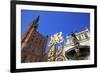 Town Hall of Rechtstadt District on Long Market, Gdansk, Gdansk, Pomerania, Poland, Europe-Hans-Peter Merten-Framed Photographic Print