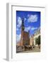 Town Hall of Rechtstadt District on Long Market in Gdansk, Gdansk, Pomerania, Poland, Europe-Hans-Peter Merten-Framed Photographic Print