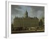 Town Hall on Dam Square, Amsterdam-Gerrit Adriaensz Berckheyde-Framed Art Print