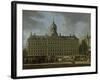 Town Hall on Dam Square, Amsterdam-Gerrit Adriaensz Berckheyde-Framed Art Print