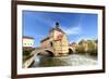 Town Hall on the Bridge, Bamberg, Germany-Zoom-zoom-Framed Photographic Print