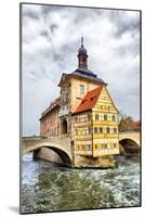 Town Hall on the Bridge, Bamberg, Germany-Zoom-zoom-Mounted Photographic Print