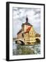 Town Hall on the Bridge, Bamberg, Germany-Zoom-zoom-Framed Photographic Print