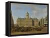 Town Hall on the Dam, Amsterdam-Gerrit Adriaensz Berckheyde-Framed Stretched Canvas