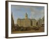 Town Hall on the Dam, Amsterdam-Gerrit Adriaensz Berckheyde-Framed Art Print