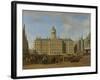 Town Hall on the Dam, Amsterdam-Gerrit Adriaensz Berckheyde-Framed Art Print