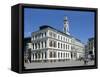 Town Hall, Riga, Latvia-Peter Thompson-Framed Stretched Canvas