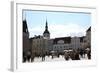 Town Hall Square and St Nicholas' Church, Tallinn, Estonia, 2011-Sheldon Marshall-Framed Photographic Print