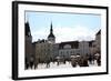 Town Hall Square and St Nicholas' Church, Tallinn, Estonia, 2011-Sheldon Marshall-Framed Photographic Print