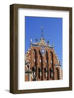 Town Hall Square, Blackheads House, Old Town, Riga, Latvia-Dallas and John Heaton-Framed Photographic Print