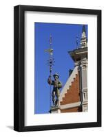 Town Hall Square, Blackheads House, Old Town, Riga, Latvia-Dallas and John Heaton-Framed Photographic Print