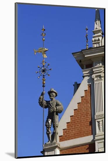 Town Hall Square, Blackheads House, Old Town, Riga, Latvia-Dallas and John Heaton-Mounted Photographic Print