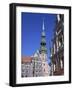 Town Hall Square, Blackheads House, St. Peter's Church, Riga, Latvia-Dallas and John Heaton-Framed Photographic Print