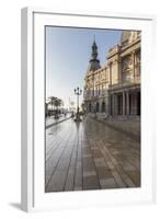 Town Hall Square on an Autumn Early Morning, Cartagena, Murcia Region, Spain, Europe-Eleanor Scriven-Framed Photographic Print