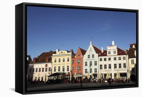 Town Hall Square, Surrounded by Grand, Historic Buildings-Stuart Forster-Framed Stretched Canvas