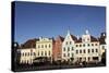 Town Hall Square, Surrounded by Grand, Historic Buildings-Stuart Forster-Stretched Canvas