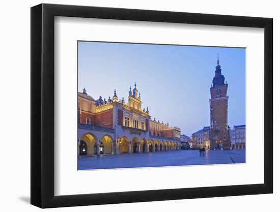 Town Hall Tower and Cloth Hall, Market Square, Krakow, Poland, Europe-Neil Farrin-Framed Photographic Print