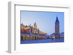 Town Hall Tower and Cloth Hall, Market Square, Krakow, Poland, Europe-Neil Farrin-Framed Photographic Print