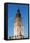 Town Hall Tower on Main Square of Cracow-wjarek-Framed Stretched Canvas