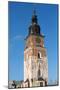 Town Hall Tower on Main Square of Cracow-wjarek-Mounted Photographic Print