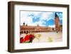 Town Hall Tower on Rynek Glowny in Krakow-SerrNovik-Framed Photographic Print