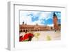 Town Hall Tower on Rynek Glowny in Krakow-SerrNovik-Framed Photographic Print