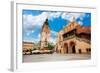 Town Hall Tower on Rynek Glowny in Summer, Krakow-SerrNovik-Framed Photographic Print