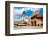 Town Hall Tower on Rynek Glowny in Summer, Krakow-SerrNovik-Framed Photographic Print