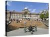 Town Hall, Victoria Square, Birmingham, England, United Kingdom, Europe-Ethel Davies-Stretched Canvas