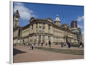 Town Hall, Victoria Square, Birmingham, England, United Kingdom, Europe-Ethel Davies-Framed Photographic Print