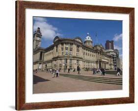 Town Hall, Victoria Square, Birmingham, England, United Kingdom, Europe-Ethel Davies-Framed Photographic Print