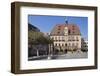 Town Hall with Astronomical Clock, Market Place, Heilbronn, Baden Wurttemberg, Germany, Europe-Markus Lange-Framed Photographic Print