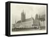 Town Hall, Ypres-Alphonse Marie de Neuville-Framed Stretched Canvas