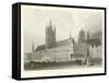 Town Hall, Ypres-Alphonse Marie de Neuville-Framed Stretched Canvas