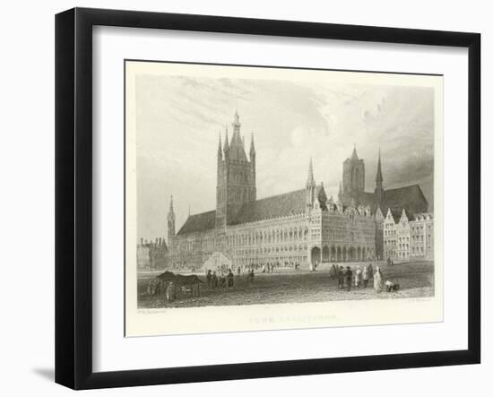 Town Hall, Ypres-Alphonse Marie de Neuville-Framed Giclee Print