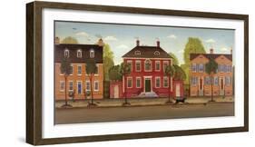 Town Houses I-Diane Ulmer Pedersen-Framed Art Print