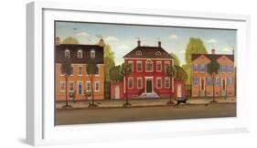 Town Houses I-Diane Ulmer Pedersen-Framed Art Print