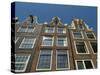 Town Houses of Amsterdam, Holland, the Netherlands-Gary Cook-Stretched Canvas
