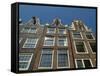 Town Houses of Amsterdam, Holland, the Netherlands-Gary Cook-Framed Stretched Canvas