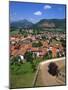 Town in the Pays Basque, Pyrenees Atlantiques, Aquitaine, France-David Hughes-Mounted Photographic Print