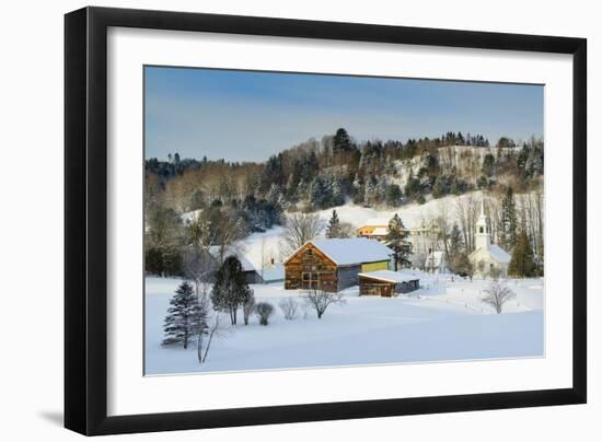 Town in the Valley-Michael Blanchette Photography-Framed Giclee Print